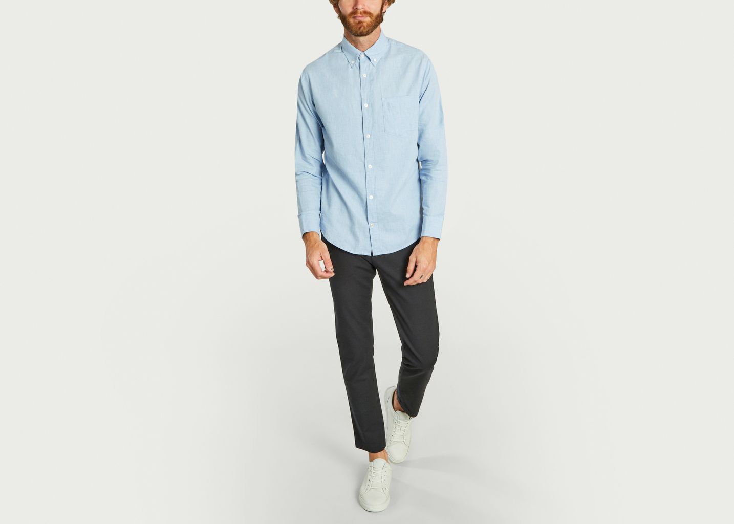 Chemise droite en coton Levon - NN07