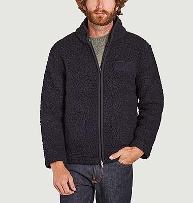 Morten high collar fleece jacket