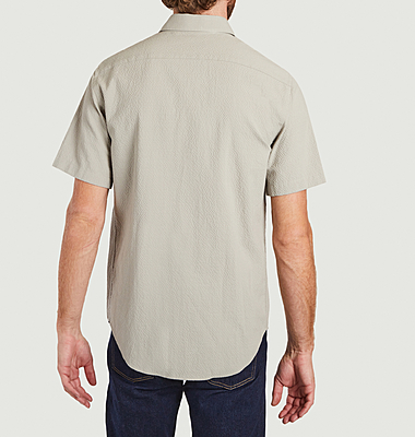 Errico short sleeve seersucker shirt