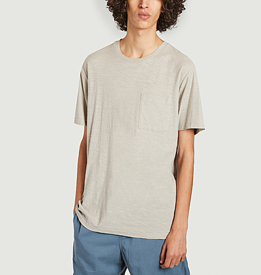 T-shirt en coton flammé Aspen