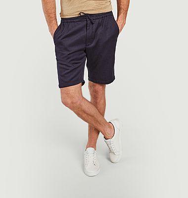 Relaxed shorts in lyocell Seb 1363