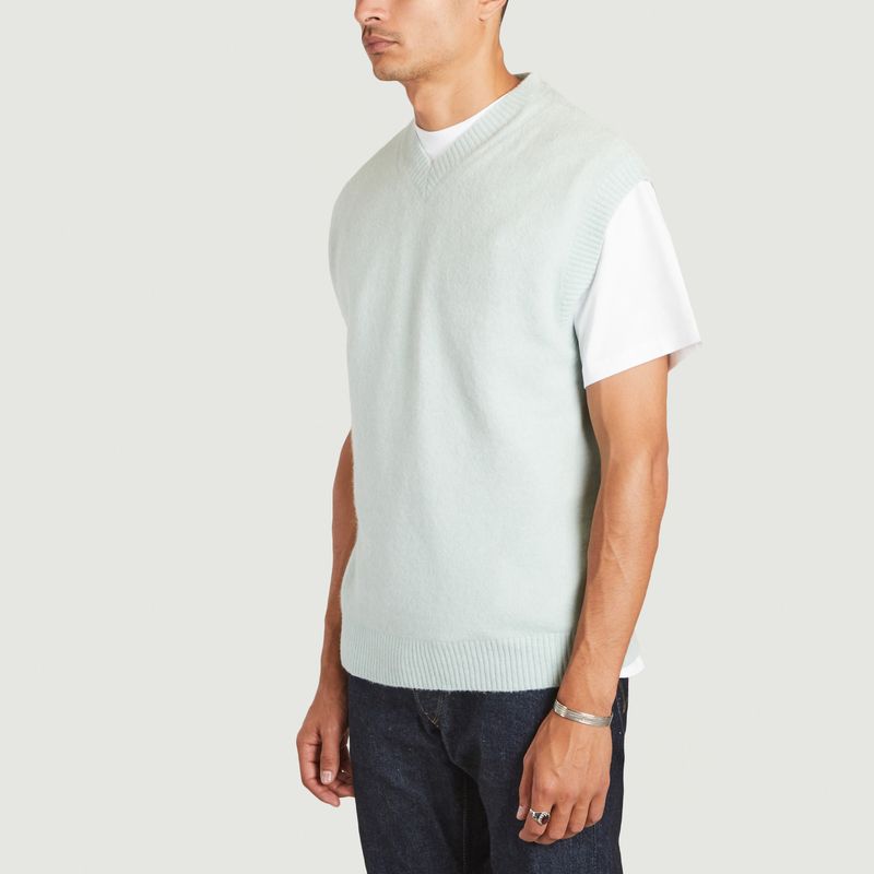 V-neck long sleeve sweater 6501 - NN07