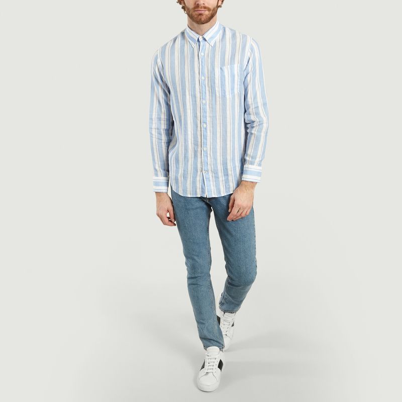 Chemise Rayée Levon BD - NN07
