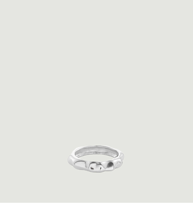Skinny Vertex Ring Silver