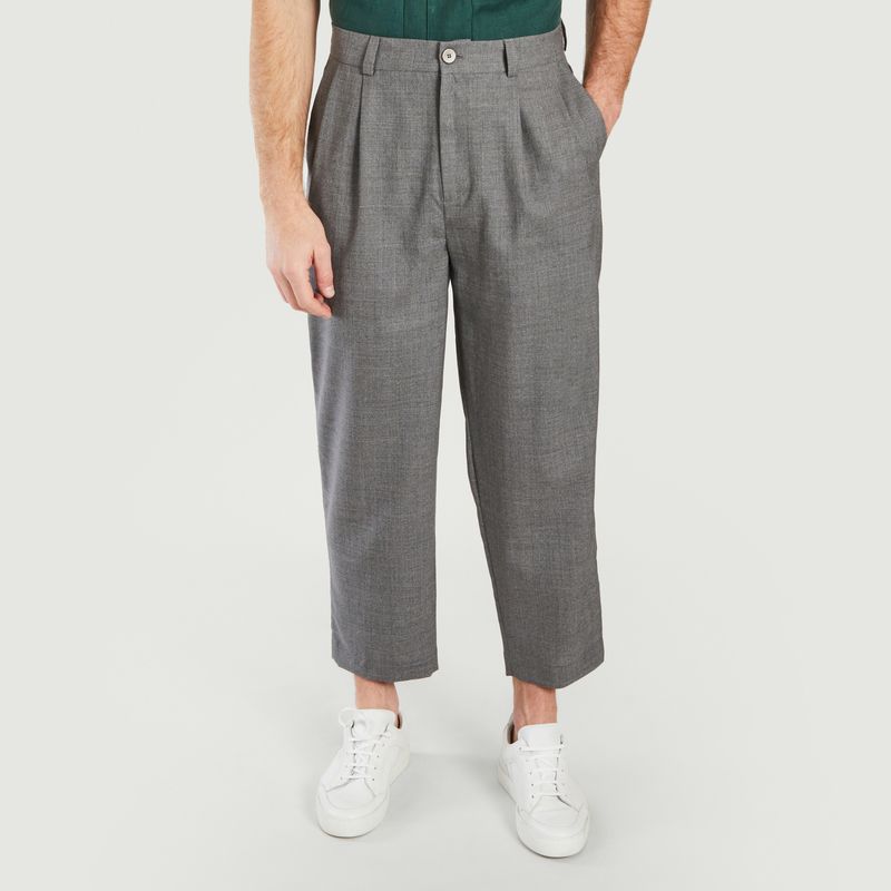 Pantalon Cambridge à double pinces  - noyoco