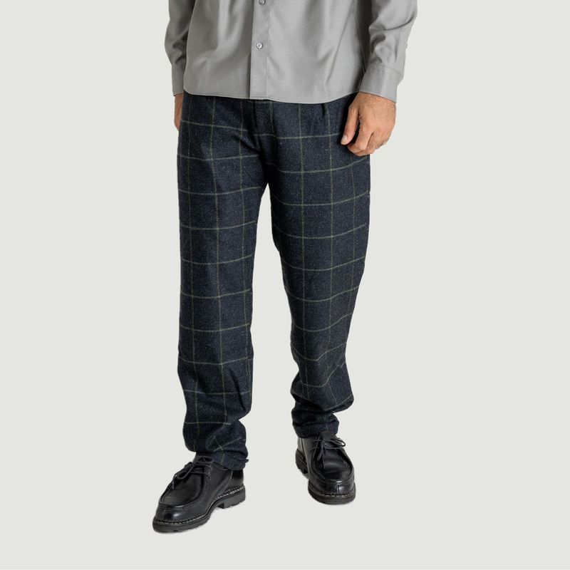 Sienna trousers in lambswool - noyoco