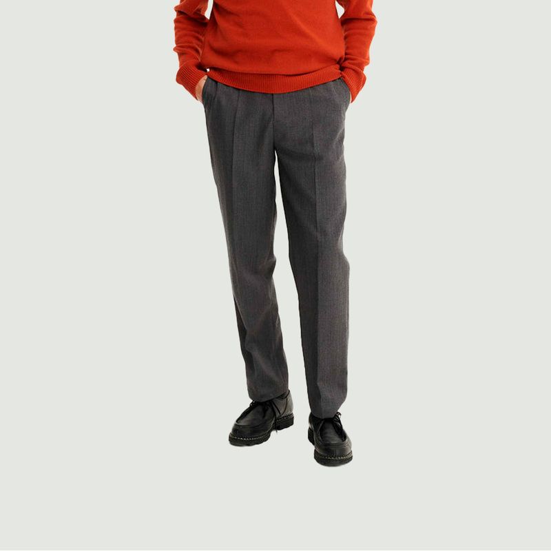 Lepic virgin wool suit pants - noyoco