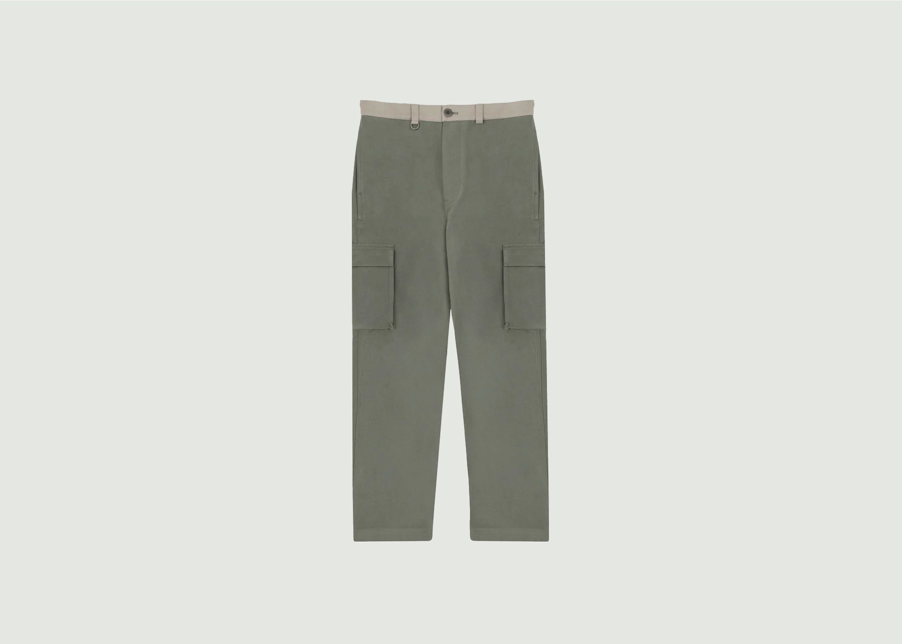 Tricolor Cargo Pants - noyoco