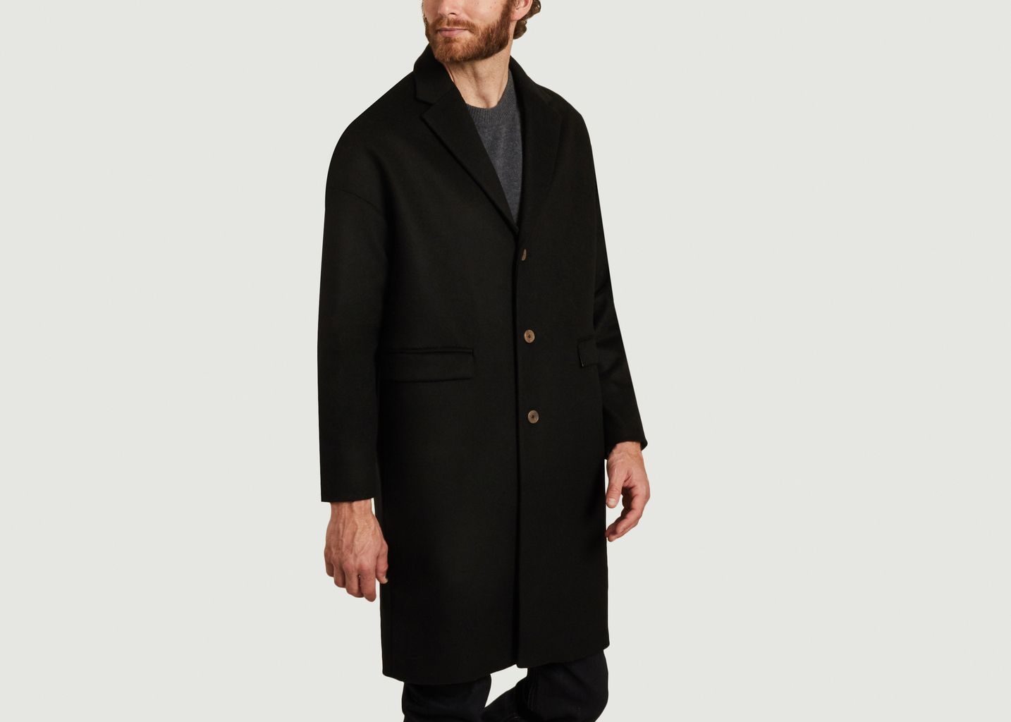Manteau en laine et cachemire Genoa - noyoco
