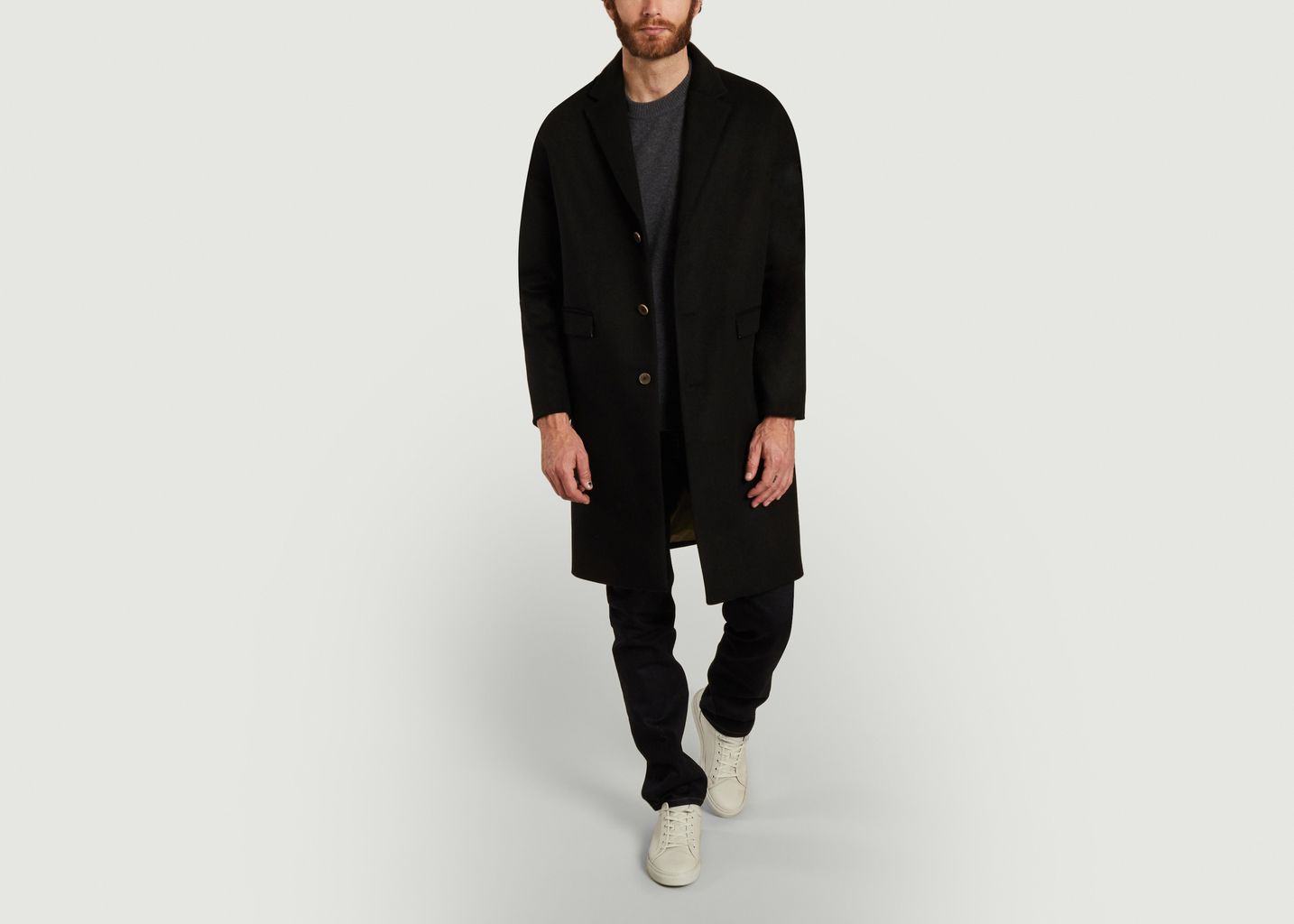 Manteau en laine et cachemire Genoa - noyoco