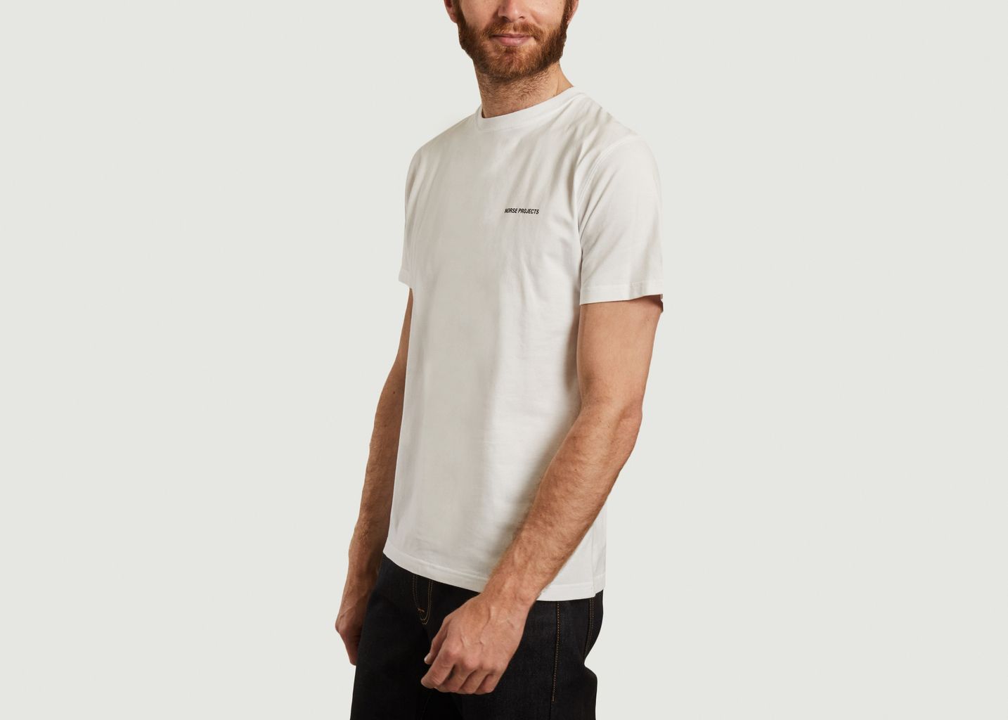 T-shirt en coton siglé Niels Core - Norse Projects