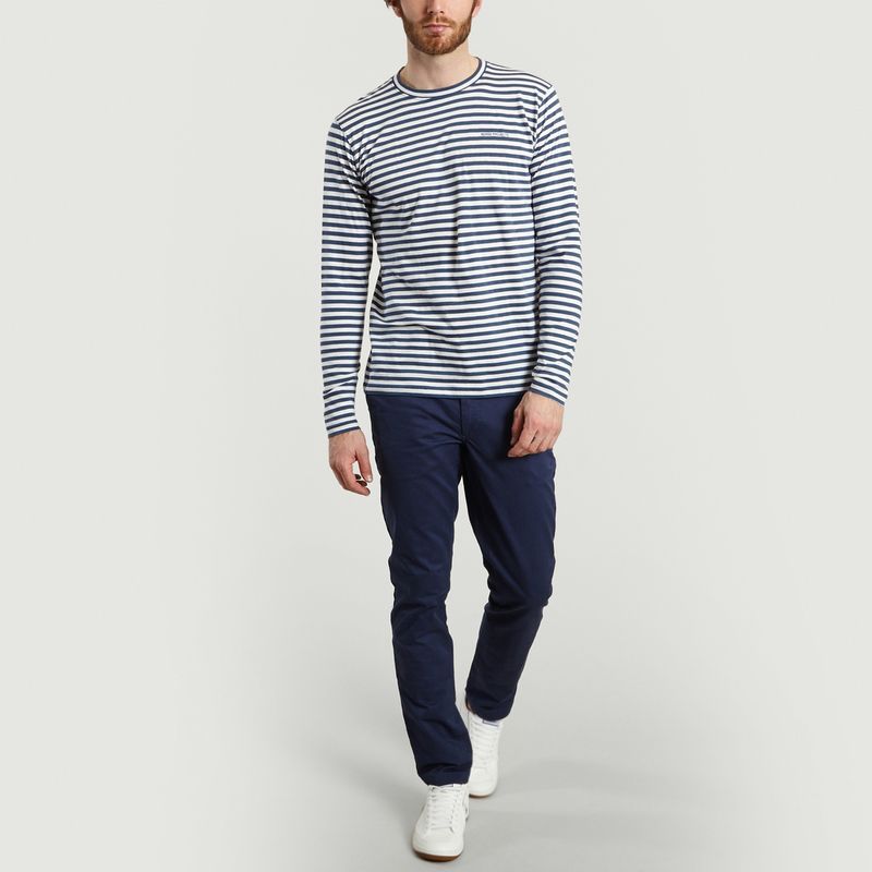 Tshirt James Logo Stripe - Norse Projects