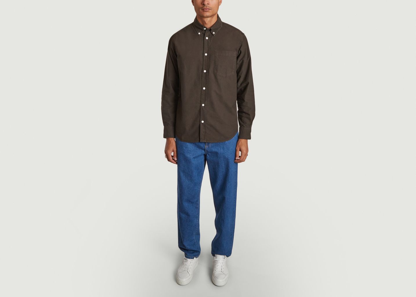 Chemise Algot Overdyed Oxford - Norse Projects