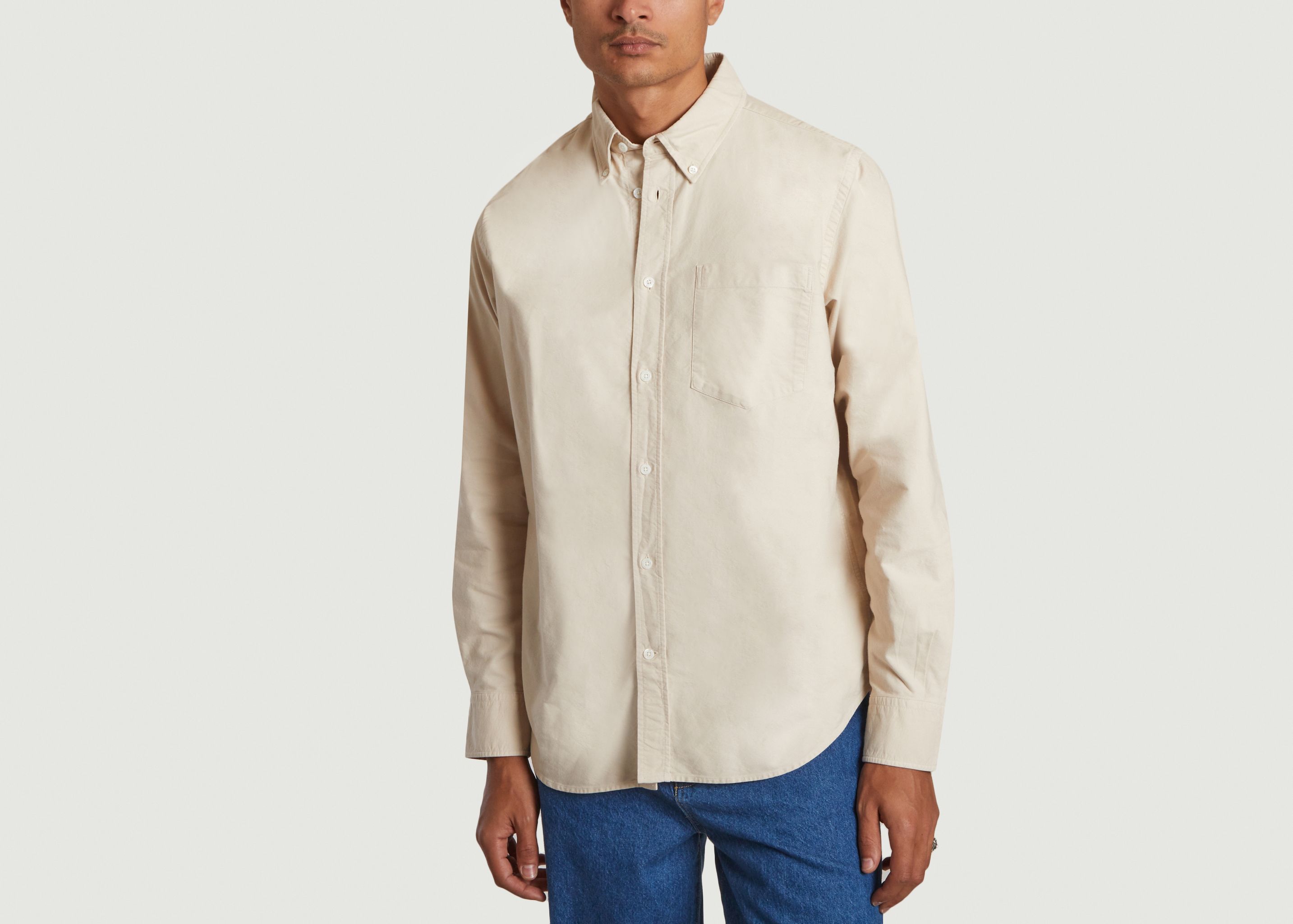 Algot Overdyed Oxford Shirt - Norse Projects