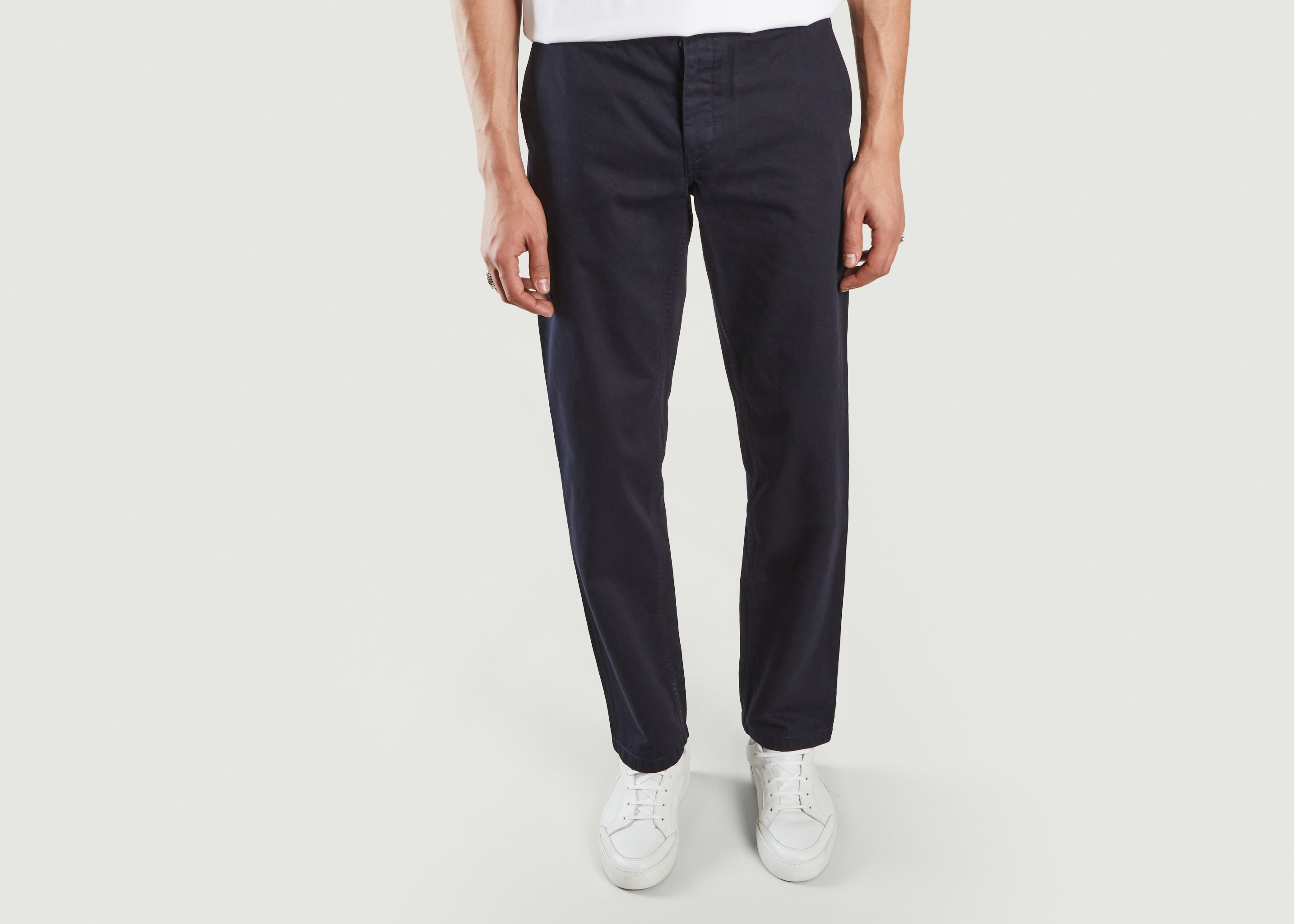 Aros Heavy Straight Cut Chino Pants - Norse Projects