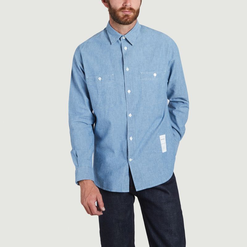 Hemd Silas Chambray Tab Series - Norse Projects