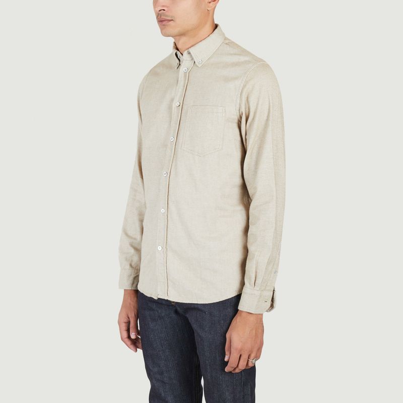 Anton brushed flannel shirt - Norse Projects