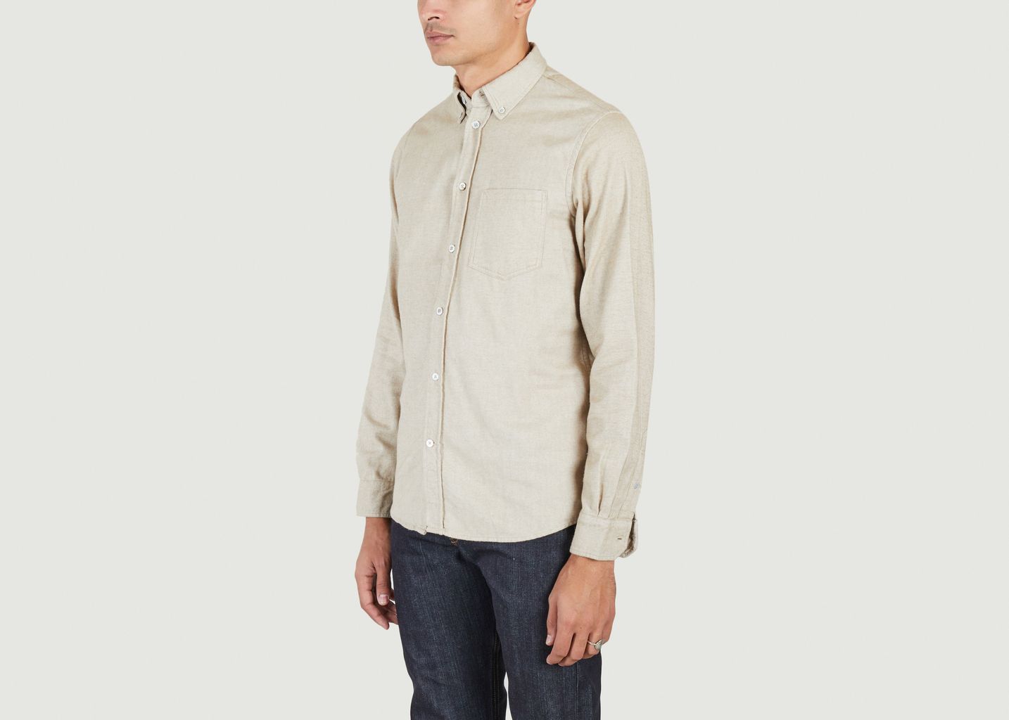 Anton brushed flannel shirt - Norse Projects
