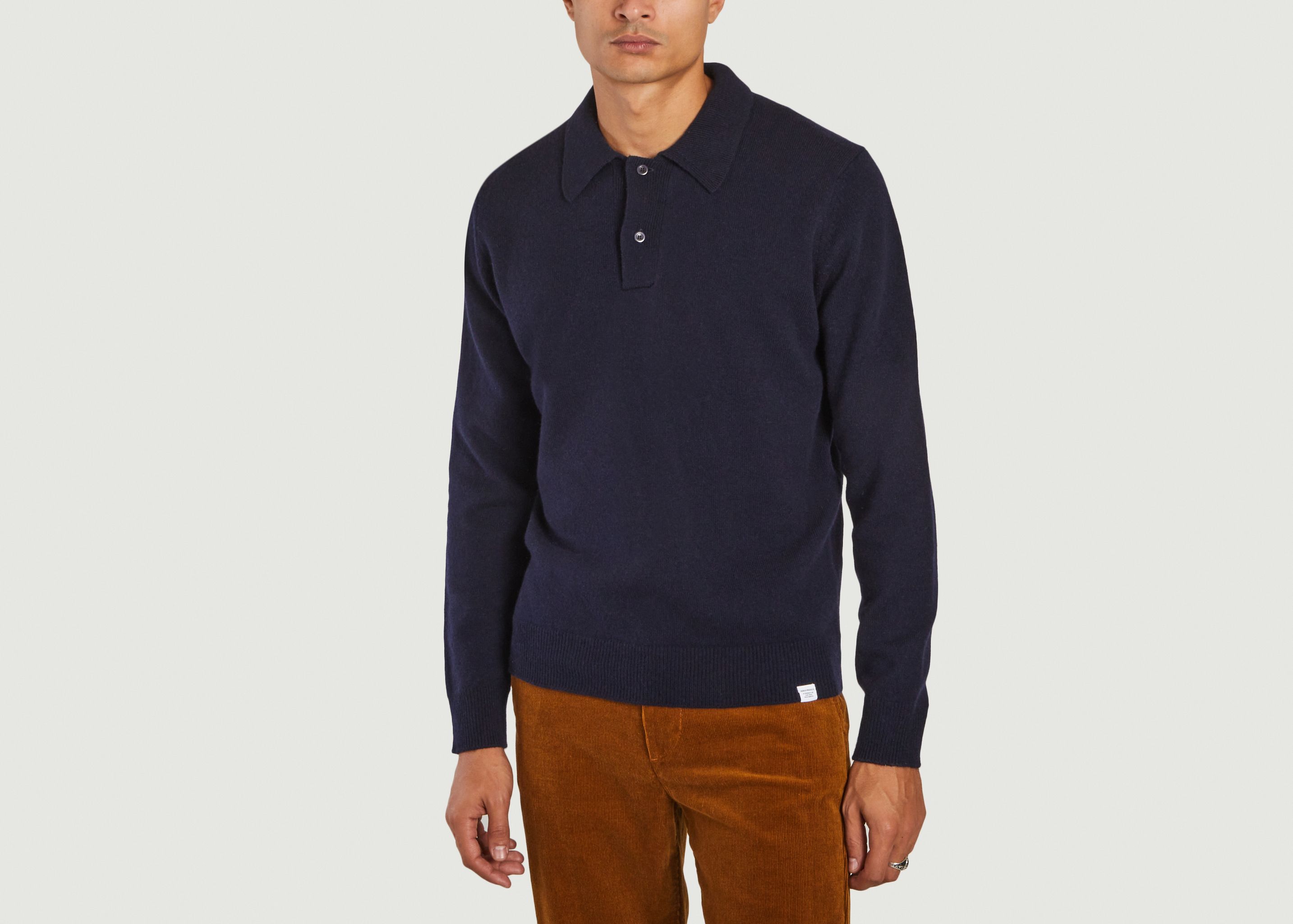 Marco polo shirt in lambswool - Norse Projects
