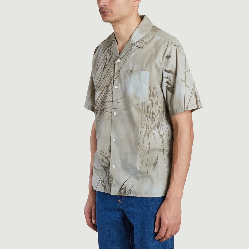 Carsten printed cotton shirt - Norse Projects