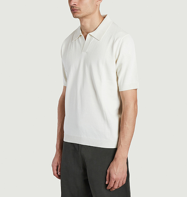 Polo en lin et coton Leif