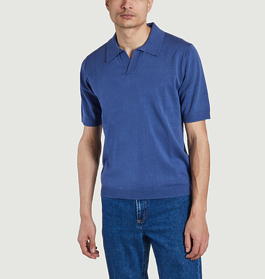 Polo en lin et coton Leif