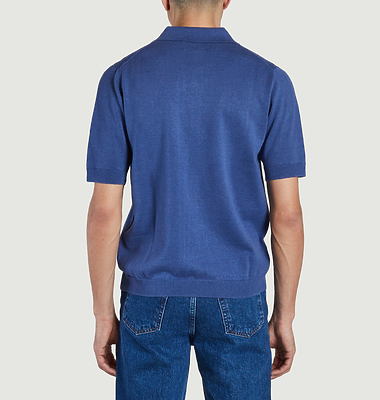 Polo en lin et coton Leif