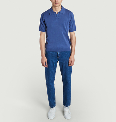 Polo en lin et coton Leif