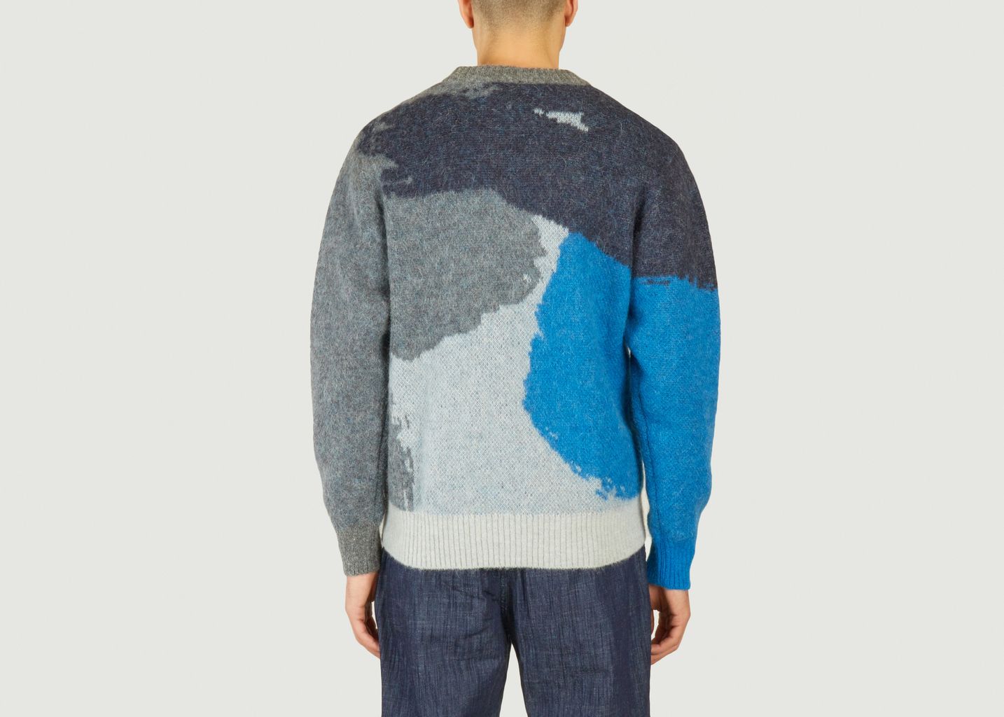 Arild Mohair and Alpaca Jacquard Sweater - Norse Projects