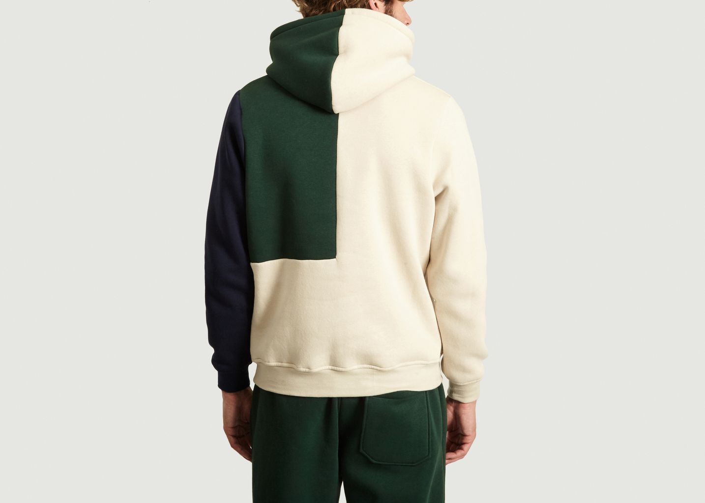 Hoodie Colorblock Logo - North Hill