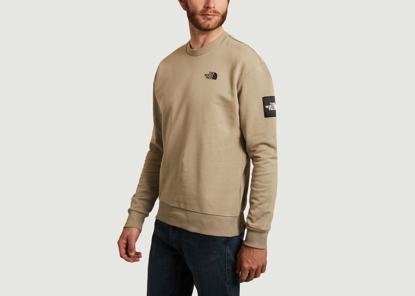 the north face black box crew sweatshirt