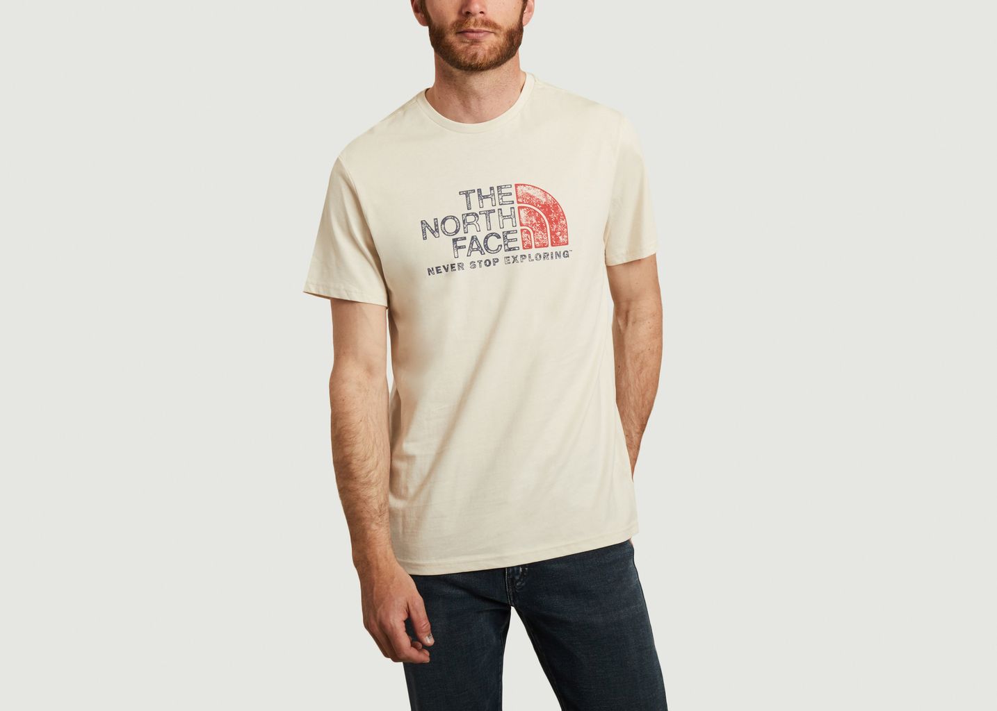 the north face rust t shirt