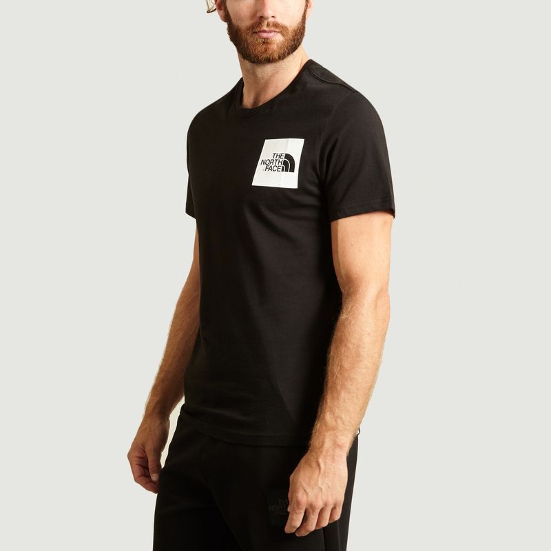Sale Logo Fine T shirt Black The North North Face Short Sleeve Fine T Shirt