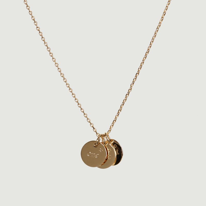 One / More / Night Medallion Necklace - Nouvel Amour