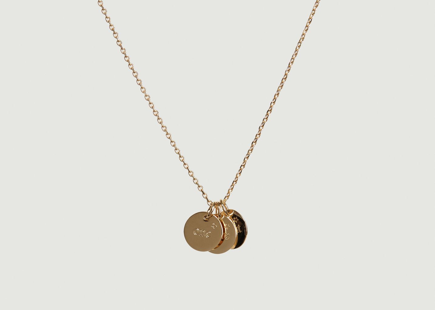 One / More / Night Medallion Necklace - Nouvel Amour