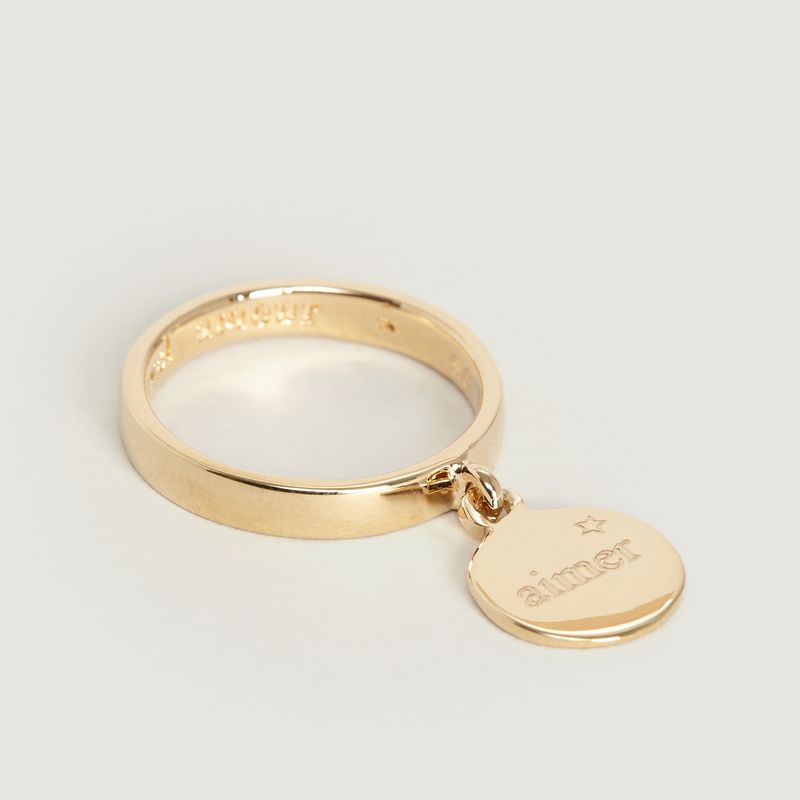 Aimer Medallion Ring - Nouvel Amour