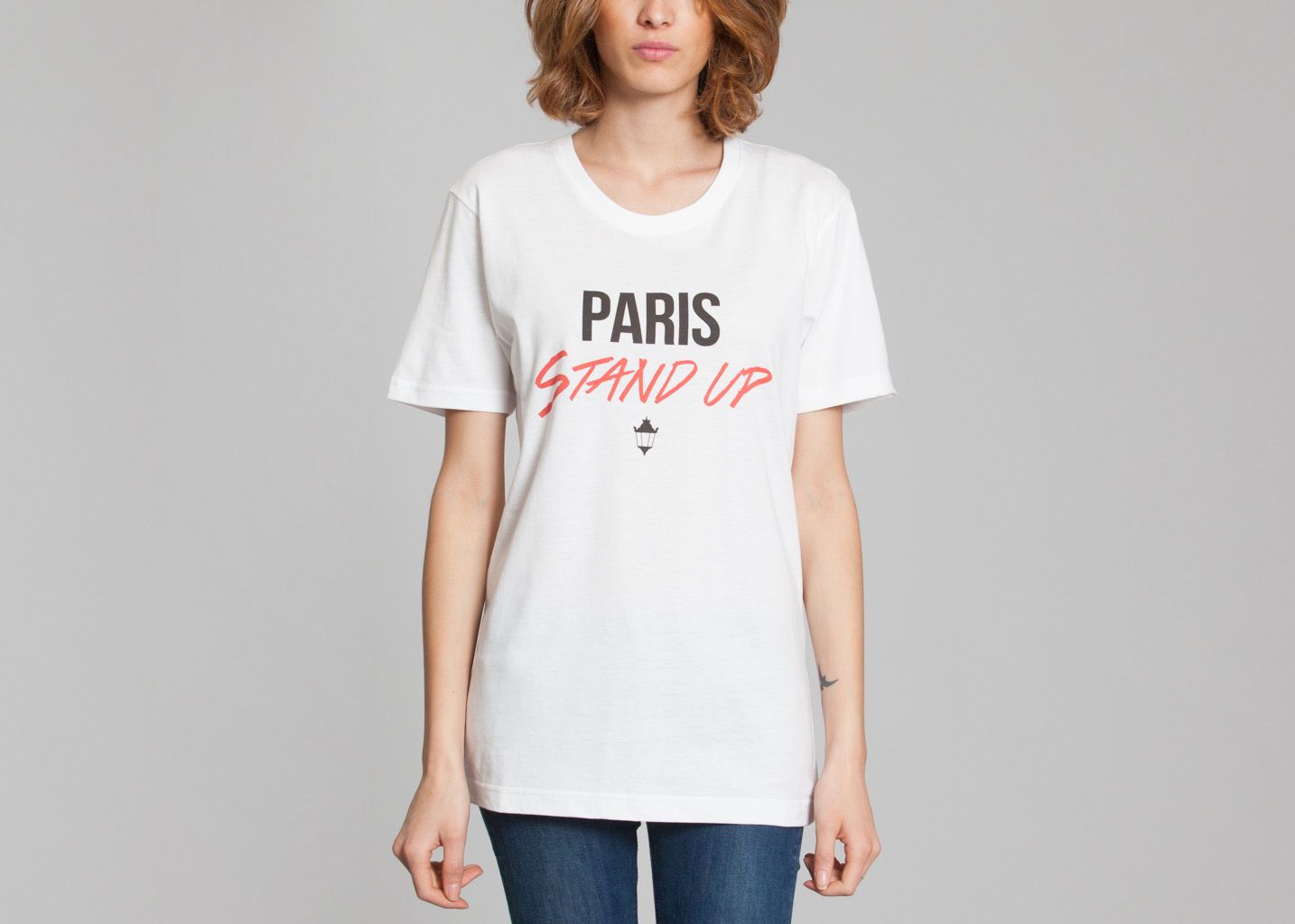 Tshirt Paris Stand Up - Nous Sommes à Paris