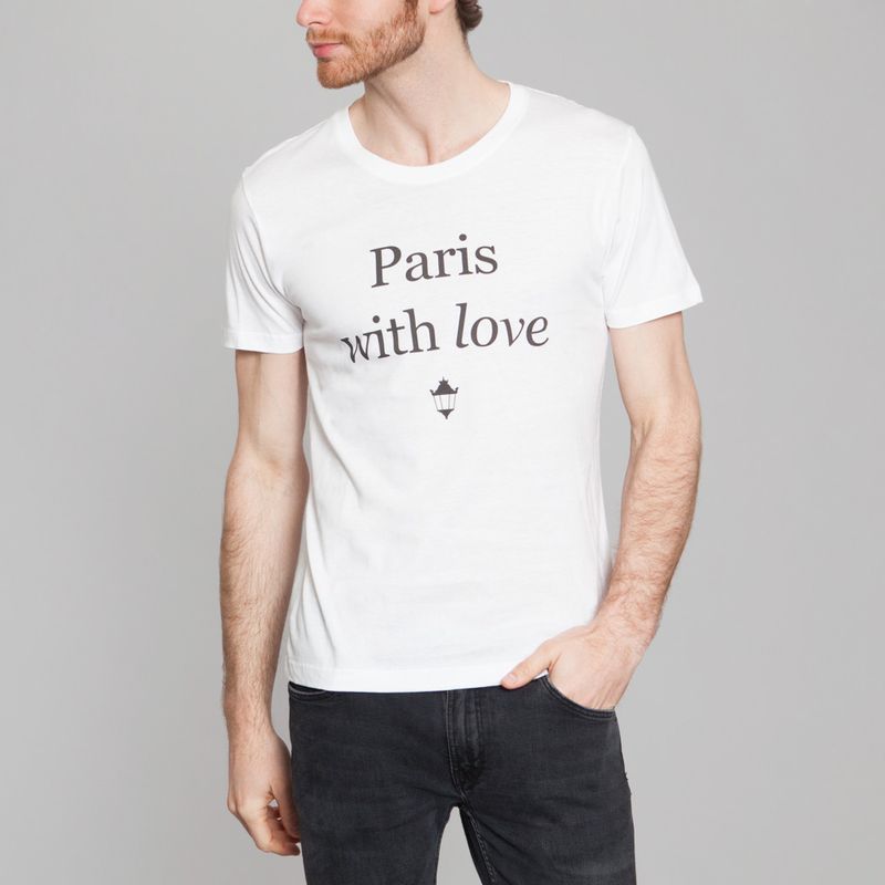 Tshirt Paris With Love - Nous Sommes à Paris