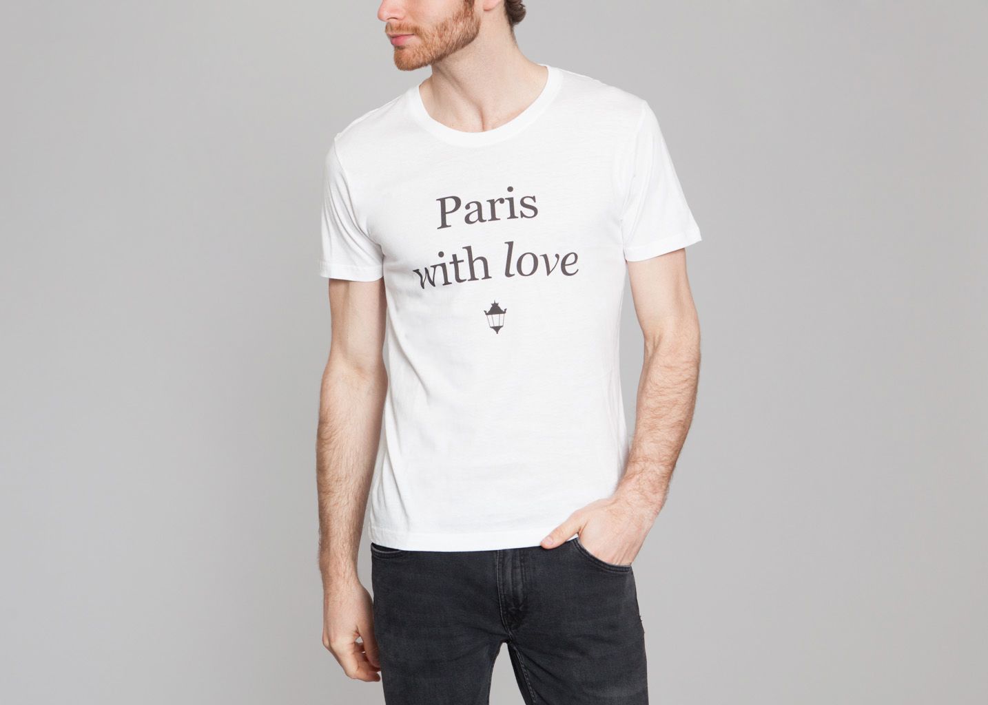 Tshirt Paris With Love - Nous Sommes à Paris