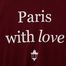matière Tee-Shirt Paris With Love - Nous Sommes à Paris
