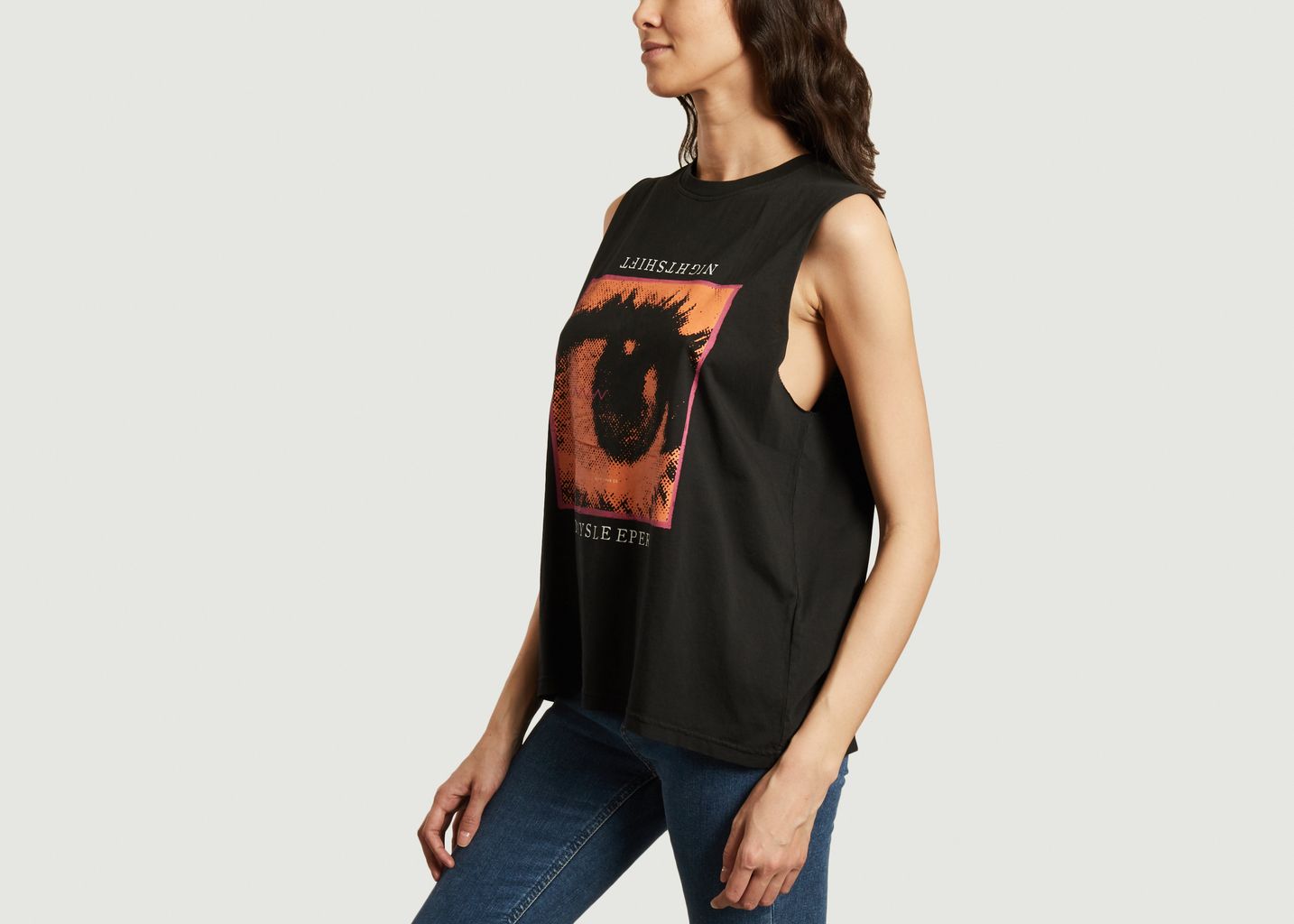 Débardeur en coton bio imprimé Louise - Nudie Jeans