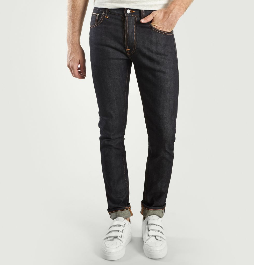 Tilted Tor Dry Flat Jeans Raw Nudie Jeans | L’Exception