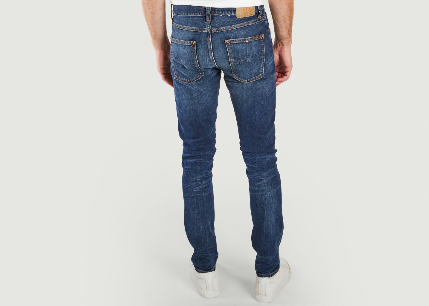 Jean Lean Dean Worn Indigofera - Nudie Jeans