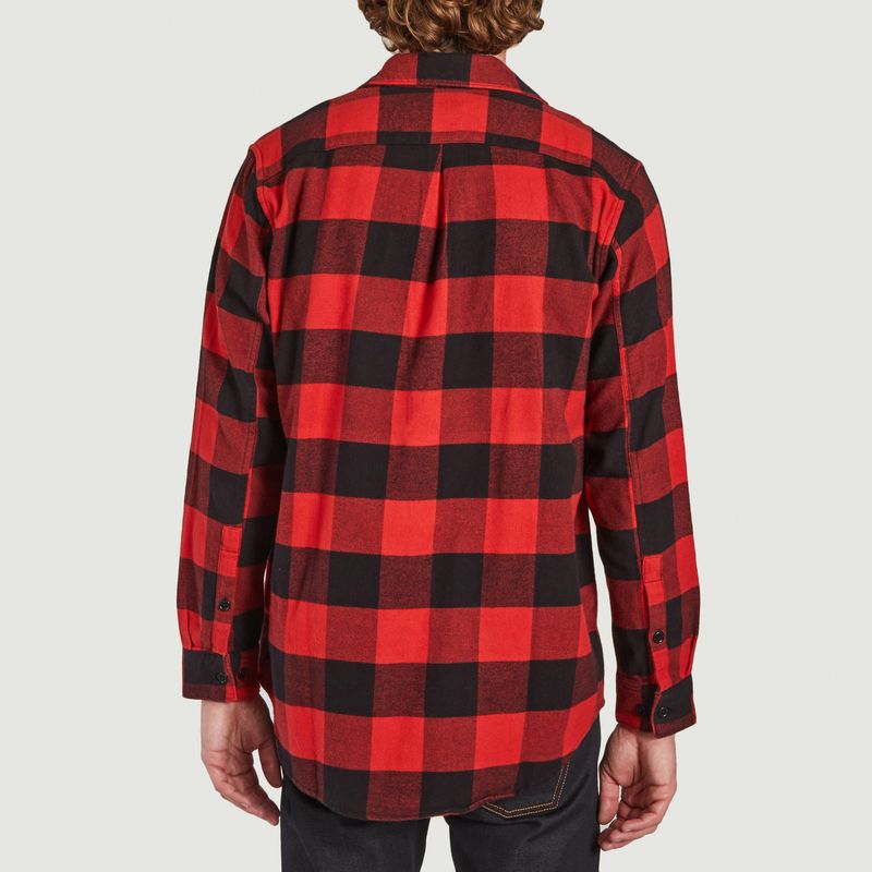 Gabriel Buffalo Shirt Red Nudie Jeans 