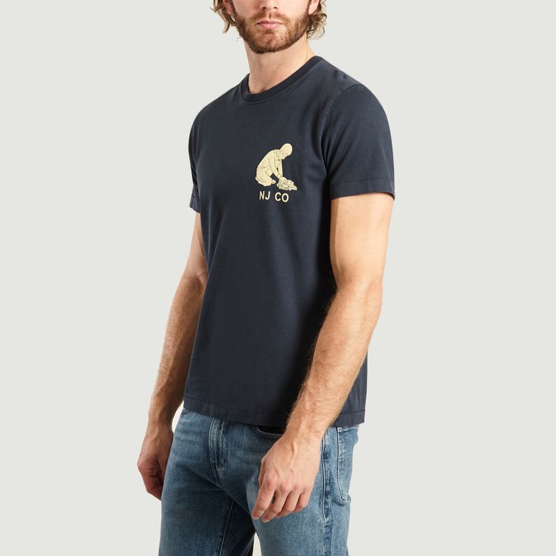 T-Shirt Roy Logo Boy - Nudie Jeans