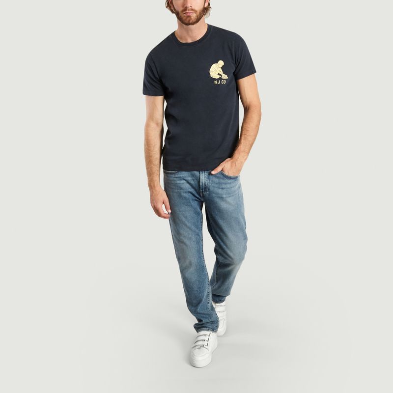 T-Shirt Roy Logo Boy - Nudie Jeans