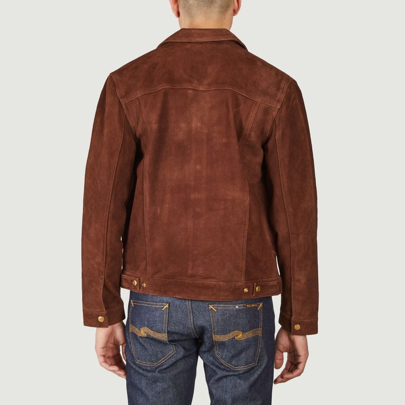Sale Robby Nubuck Jacket Dark Brown 