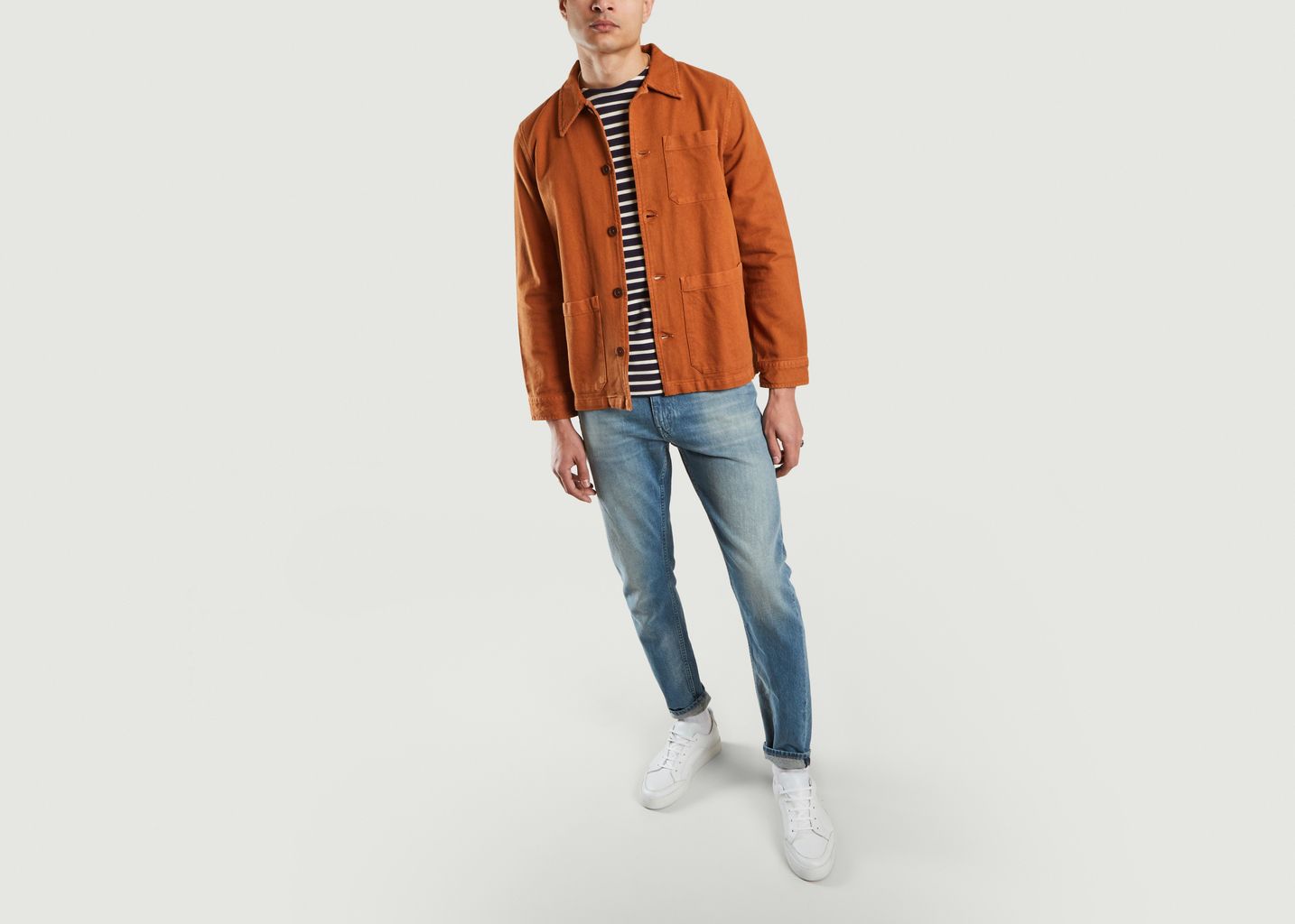 organic cotton Orange Nudie Jeans 