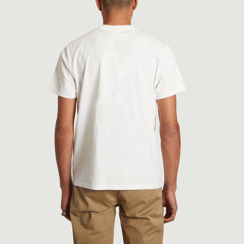 Roy Alien Club organic cotton T-shirt Off White Nudie Jeans | L'Exception