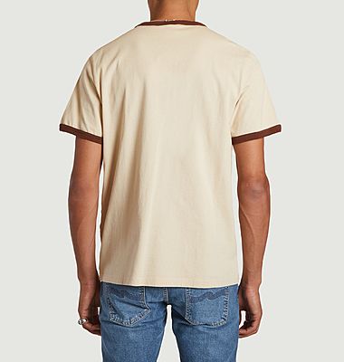 Roy Weever Island organic cotton printed t-shirt